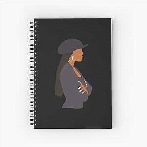 Janet Jackson  Poetic Justice Spiral Notebook