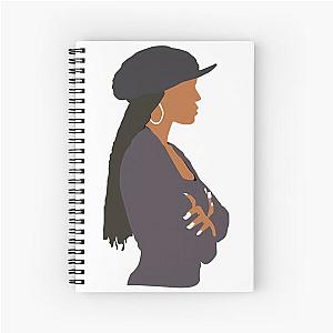 Janet Jackson  Poetic Justice Spiral Notebook