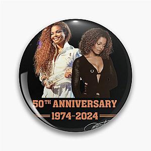 JANET JACKSON 50TH ANNIVERSARY Pin