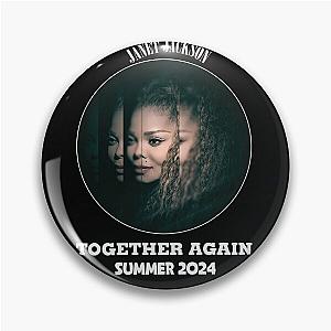 Janet Jackson Together Again Summer 2024 Pin