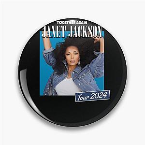 Janet Jackson Together Again Tour 2024 Pin