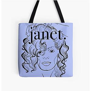 Janet Jackson Concert 2024 All Over Print Tote Bag