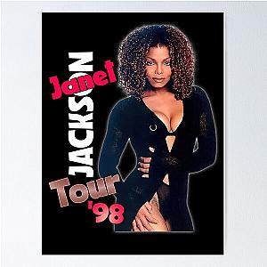 Vintage Janet Jackson '98 Tour Poster