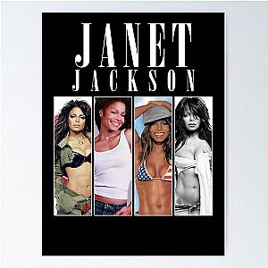 Janet Jackson Vintage Tour Concert vertical Poster