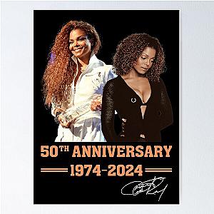 JANET JACKSON 50TH ANNIVERSARY Poster