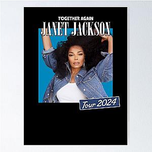 Janet Jackson Together Again Tour 2024 Poster