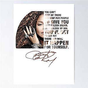 Janet Jackson Together Again 2024 Tour Signature Poster