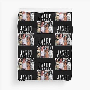 Janet Jackson Vintage Tour Concert vertical Duvet Cover