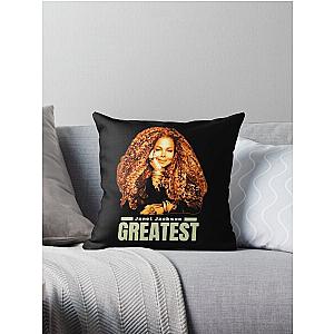 greatest Janet Jackson Throw Pillow