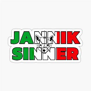 Jannik Sinner Sticker
