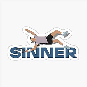 Jannik Sinner Australian Open 2024 Sticker