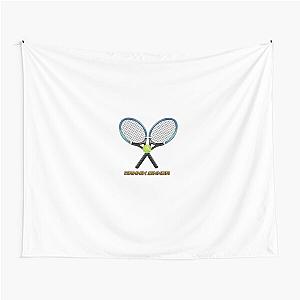 Jannik Sinner Tennis Player Tapestry