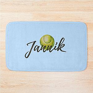 Jannik Sinner Tennis Classic Bath Mat