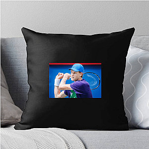 Young Tennis Phenom Jannik Sinner Pillows Cover