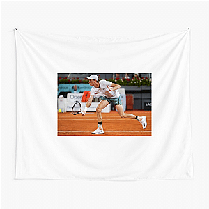 Grand Slam Contender Jannik Sinner Tapestries