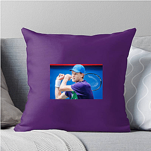 Young Tennis Phenom Jannik Sinner Pillows Cover