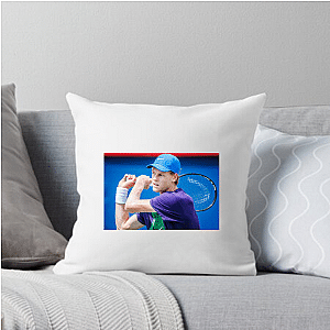 Young Tennis Phenom Jannik Sinner Pillows Cover
