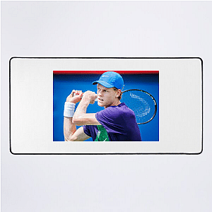 Young Tennis Phenom Jannik Sinner Mouse Pads