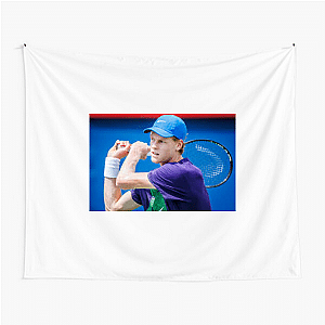 Young Tennis Phenom Jannik Sinner Tapestries