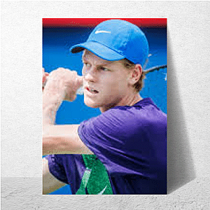 Young Tennis Phenom Jannik Sinner Posters