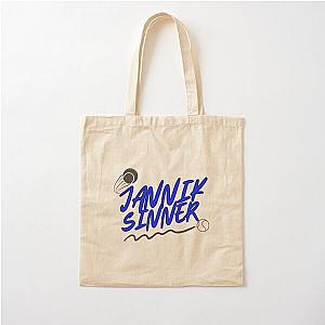Jannik Sinner Cotton Tote Bag
