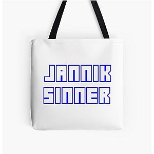 Jannik Sinner All over Print Tote Bag