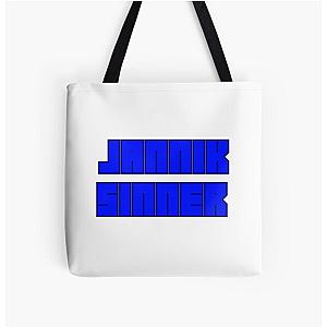 Jannik Sinner All Over Print Tote Bag