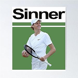 Jannik Sinner Digital Poster
