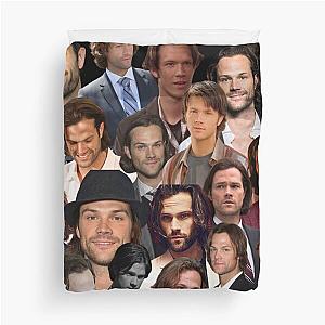 Jared Padalecki photo collage Duvet Cover