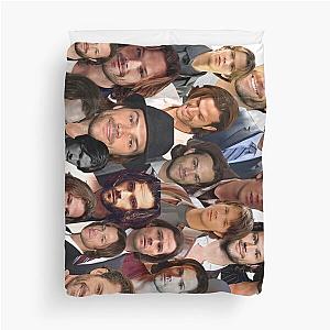 Jared Padalecki photo collage Duvet Cover