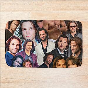 Jared Padalecki Photo Collage Bath Mat