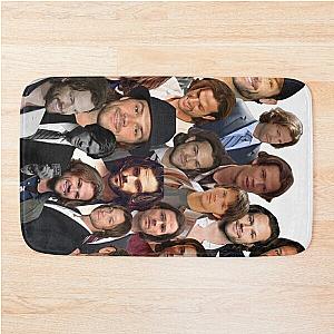 Jared Padalecki photo collage Bath Mat