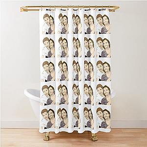 Jensen Ackles and Jared Padalecki (Sam and Dean) Shower Curtain