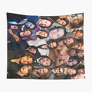 Jared Padalecki Photo Collage Tapestry