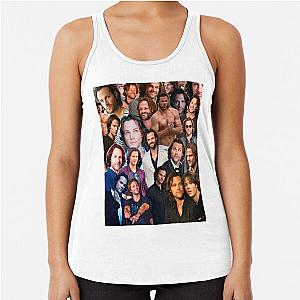 Jared Padalecki Photo Collage Racerback Tank Top