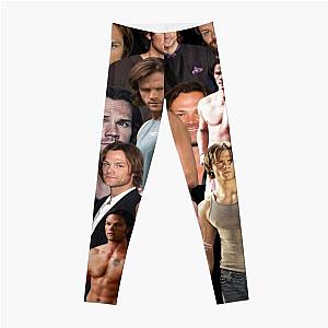 jared padalecki photo collage Leggings