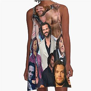 Jared Padalecki Photo Collage A-Line Dress