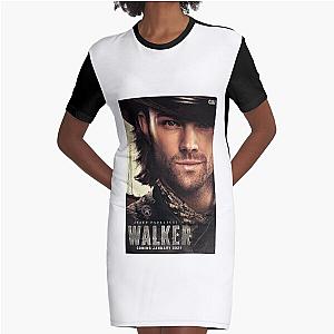 WALKER JARED PADALECKI Graphic T-Shirt Dress