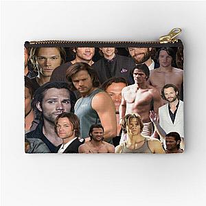 jared padalecki photo collage Zipper Pouch