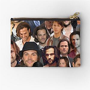 Jared Padalecki photo collage Zipper Pouch