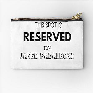 This spot is reserved for Jared Padalecki Zipper Pouch