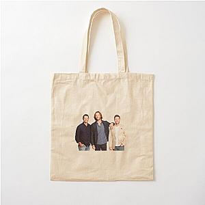 J2M- Misha Collins, Jared Padalecki, Jensen ackles Cotton Tote Bag