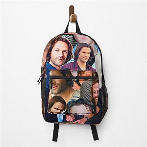 Jared Padalecki Photo Collage Backpack