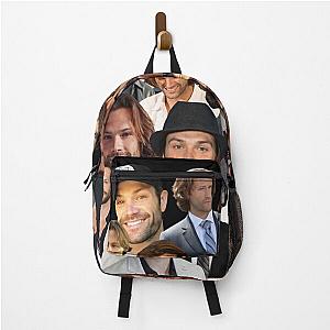 Jared Padalecki photo collage Backpack