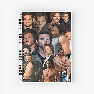 jared padalecki photo collage Spiral Notebook