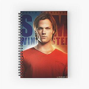 SAM WINCHESTER jared padalecki Spiral Notebook