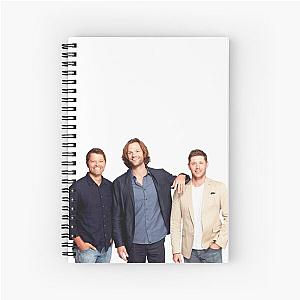 J2M- Misha Collins, Jared Padalecki, Jensen ackles Spiral Notebook