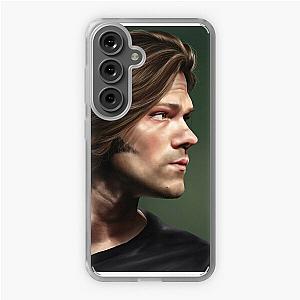 Jared Padalecki (profile portrait) Samsung Galaxy Soft Case