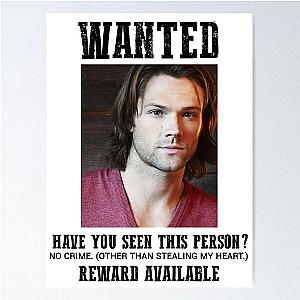 wanted: jared padalecki Poster