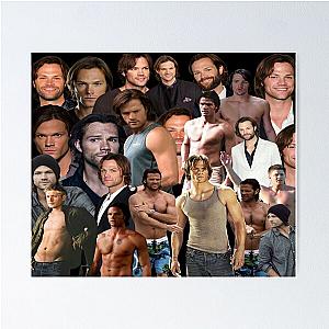 jared padalecki photo collage Poster